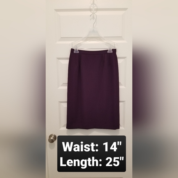 Kasper A.S.L. 2-pc Skirt Set, EUC, Size 8 - Picture 5 of 6